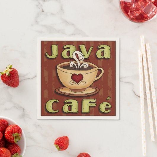 Java Cafe Koffiepapieren servetten (Insitu)