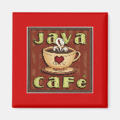 Java Café Magneet (Voorkant)