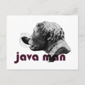 Java Clay Man Briefkaart (Voorkant)