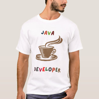 Java Developer Mannen T-shirt