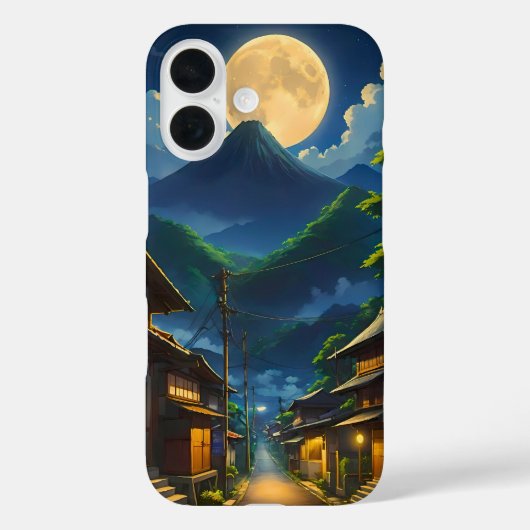 Java in het maanlicht Case-Mate iPhone case (Achterkant)