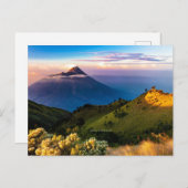 Java, Indonesia picturesque landscape Briefkaart (Voorkant / Achterkant)