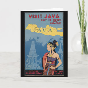 -Java Indonesië Kaart