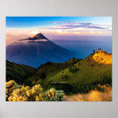 Java, Indonesië, landschapsfoto, Poster (Voorkant)