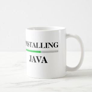 Java installeren koffiemok