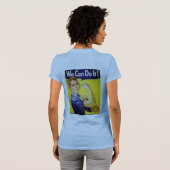 Java Jane Blue Baby Doll Tanktop w/Rosie (Achterkant volledig)