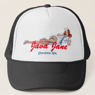 Java Jane Trucker Hat Pick your Color Pet