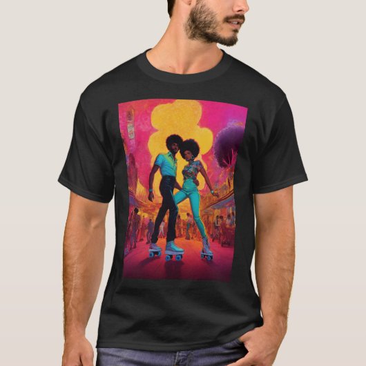 Java Jive op Countertop Canvas T-shirt (Voorkant)