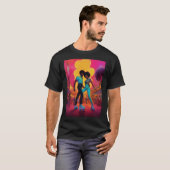 Java Jive op Countertop Canvas T-shirt (Voorkant volledig)