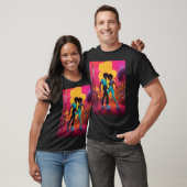 Java Jive op Countertop Canvas T-shirt (Unisex)