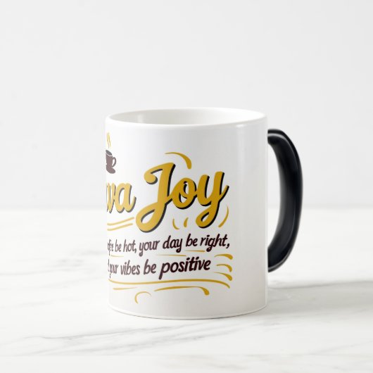 Java Joy Magische Mok (Voorkant rechts)