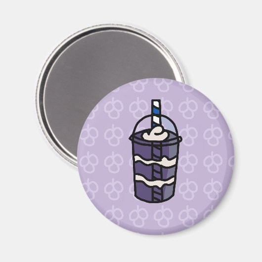 Java Junction Grape Slush Magnet Magneet (Voorkant / Achterkant)