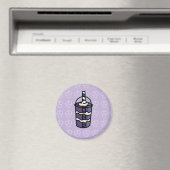 Java Junction Grape Slush Magnet Magneet (Insitu (Vaatwasser))
