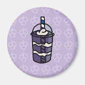 Java Junction Grape Slush Magnet Magneet (Voorkant)