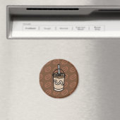 Java Junction Iced Latte Magnet Magneet (Insitu (Vaatwasser))