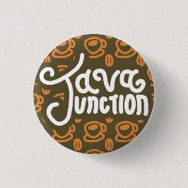 Java Junction Koffie en bonen Button Bruin