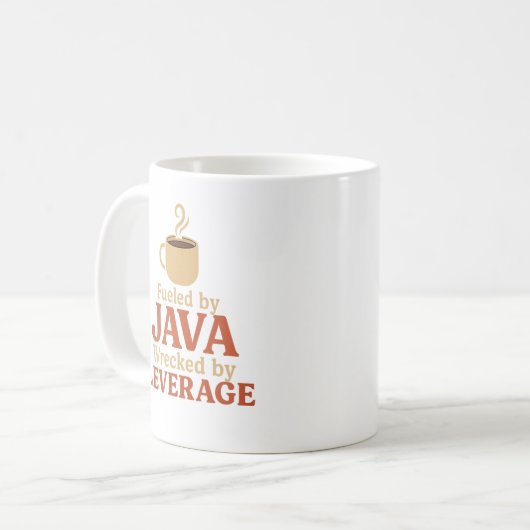 Java & Lever Crypto Mug (Devant gauche)