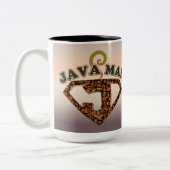 Java Man Coffee Humor Coffee Mok (Links)