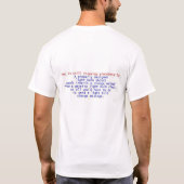 Java Programmer Light Joke T-shirt (Achterkant)