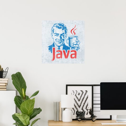 Java Programmer Poster (Thuiskantoor)