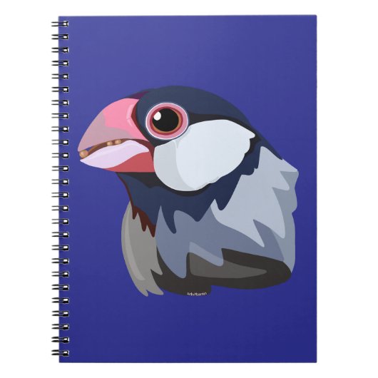 Java Sparrow—simplified  Notitieboek (Voorkant)