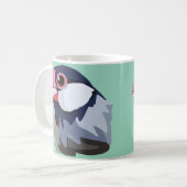 Java Sparrow—vereenvoudigd Koffiemok (Voorkant links)