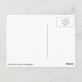 Java Sparrow zoekt realistisch schilderen Briefkaart (Achterkant)