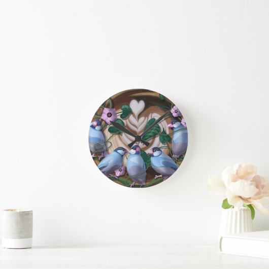 Java Sparrows, Java Coffee Ronde Klok (Huis)