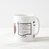 Java Voient coffee and programming mug (Devant droit)