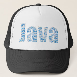 Java Word Art Trucker Pet