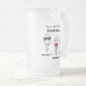 J'Avais L'Habitude De Vivre Dans Vos Boules, Mug D (Devant droit)