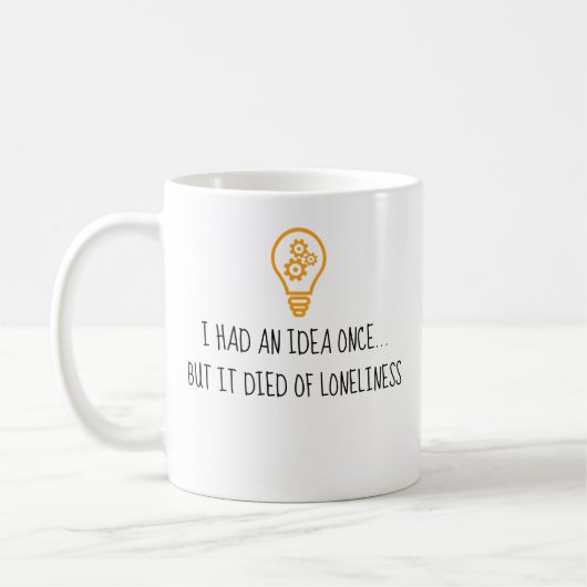J'Avais Une Idée - Une Mug MisterP (Gauche)