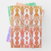 Javan Mina Enveloppement d'oiseaux Papier plat Jeu (En situation)