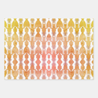 Javan Mina Enveloppement d'oiseaux Papier plat Jeu