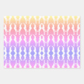 Javan Mina Vogel Verpakking Papier Flat Sheet Set  Inpakpapier Vel (Voorkant 2)