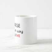 javanais amour café tasse (Centre)