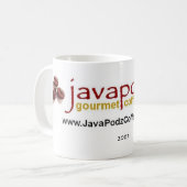 JavaPodz 11 oz Collectible Mok 2007 (Voorkant links)