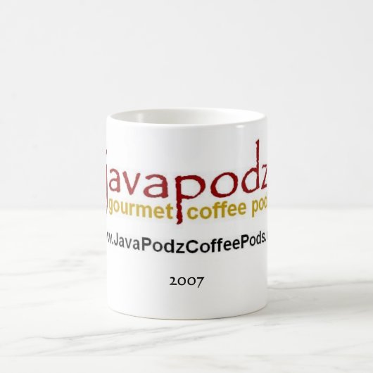JavaPodz 11 tasse collectable d'once 2007 (Centre)
