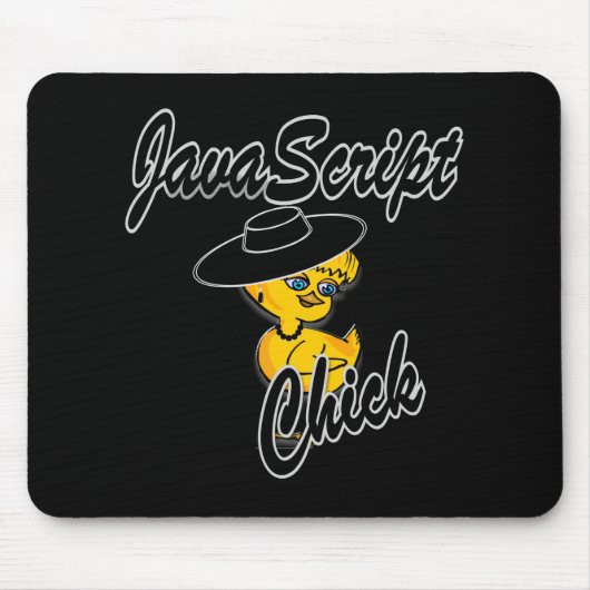 JavaScript Chick #4 Muismat (Voorkant)