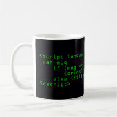 JavaScript Coffee-Mok Koffiemok (Links)