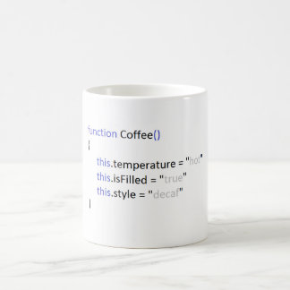 JavaScript Coffee-Mok Koffiemok