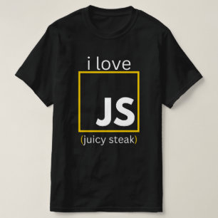 JavaScript grappige programmering voor webontwikke T-shirt
