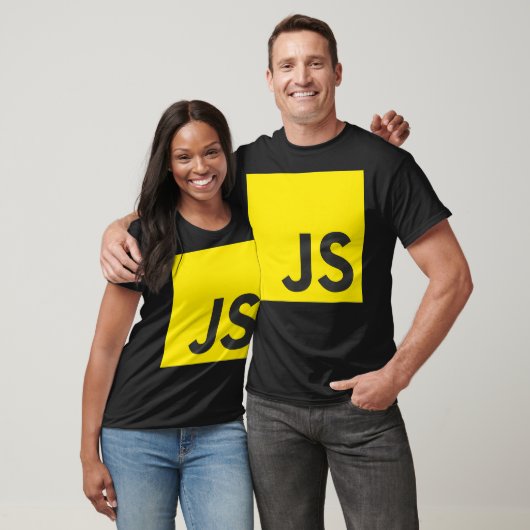 JavaScript JS React Angular Vue Node Programmer Ge T-shirt (Unisex)