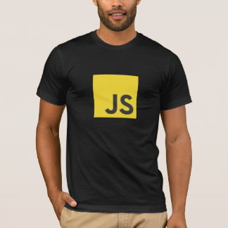 Javascript Logo T-Shirt (zwart)