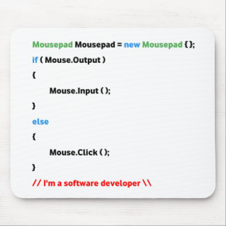 JavaScript Mousepad. Uniek (softwareontwikkelaar) Muismat