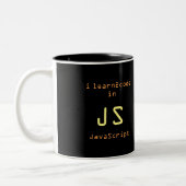 Javascript Ninja 1 tasse noire (Gauche)