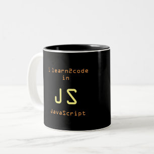 JavaScript Ninja 1 zwarte mok