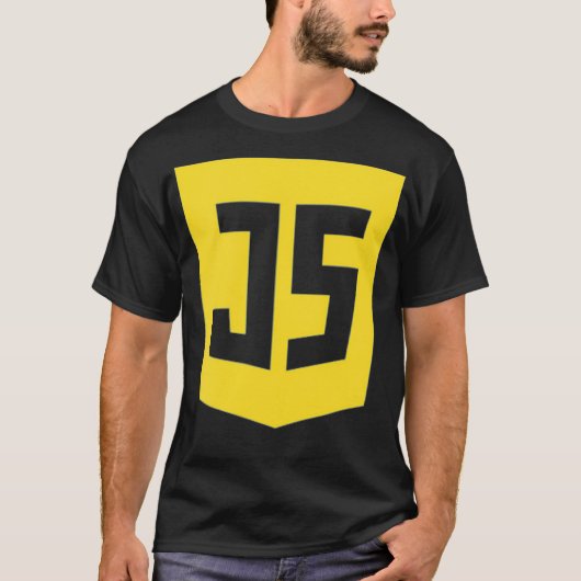 JavaScript Programmeur JS Computer Developers t-sh T-shirt (Voorkant)