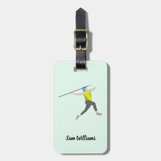 Javelin Bagagelabel (Voorkant verticaal)