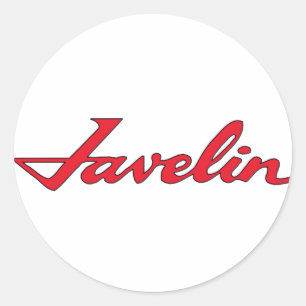 Javelin Emblem Ronde Sticker